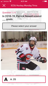 Several of you have written in asking for help with your homemade hot ice or sodium a. Monday Scsu Hockey Trivia Is Live On The St Cloud State University Men S Hockey Facebook