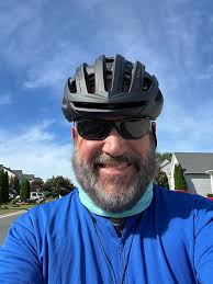 Cyclist completes 21 mile ride despite back spasms