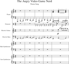 Pikpng encourages users to upload free artworks without copyright. Download Hd The Angry Video Game Nerd Sheet Music 1 Of 6 Pages Battle Against A True Hero Alto Sax Transparent Png Image Nicepng Com