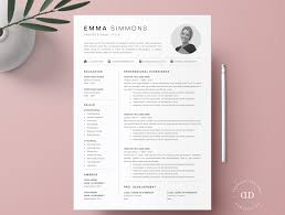 Compact One Page Resume Template Kit By Resume Templates On Dribbble