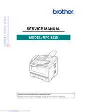 Toner cartridges und weiteres druckerzubehör für ihren brother mfc8220 drucker. Brother Mfc 8220 Manuals Manualslib