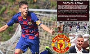 Actualidad, fichajes, calendario, entradas, resultados, clasificaciones, resúmenes, laliga, la copa, la champions league. I Have To Say Goodbye Marc Jurado Pens Emotional Letter To Thank Barcelona As He Heads To United Daily Mail Online