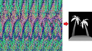 Di sebalik lukisan itu, ada gambar lelaki yang memakai tali leher. Gambar Abstrak Mudah Digambar Magic Eye Puzzle Permainan Menemukan Gambar Tersembunyi Di Antara 30 Gambar Abstrak Keren B Gambar Abstrak Gambar Tersembunyi