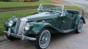 1955 Mg Tf Vintage Cars British Sports Cars Classy Cars