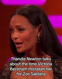 Thandie Newton's Humorous Mistake with Victoria Beckham