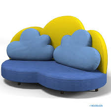 Haba 2924 Cloud 3d Max Kids Sofa Kids Sofa Chair Kids Couch