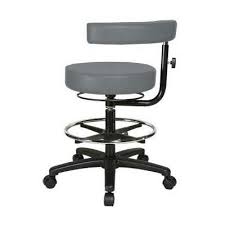 Perch Chairs And Stools Height Adjustable Dental Stool With Procedure Arm And Foot Ring Color In 2020 Adjustable Stool Stool Stool Height