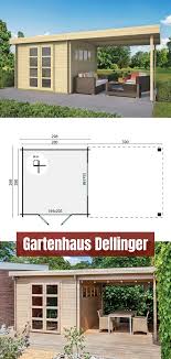 Gartenhaus Dellinger In 2020 Gartenhaus Mit Terrasse Gartenhaus Wohnzimmer Design
