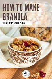 Healthy Granola Recipe Making It Your Own Recipe Granola Recipe Healthy Easy Granola Recipe Healthy Granola Recipes