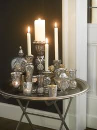 Table tray decor is a hot topic right now, since trays have become the new it accessories in homes. Pretty Candle Light Vignette On A Silver Tray Candle Decor Candles Decor