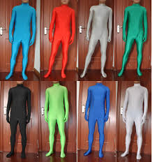 Full Body Lycra Spandex Party Zentai Costumes Headless Bodysuit without  head/feet/hands size S-XXL