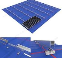 Trapezoidal metal roof with clamps, SPC-RF-CK02-HR