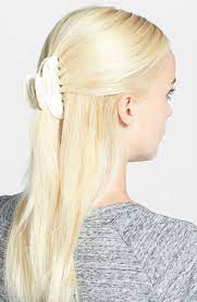 Simple Hair Claw Hairstyle Clip Hairstyles Hair Styles Easy Hairstyles