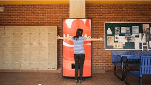 Coca-Cola y la máquina de los abrazos