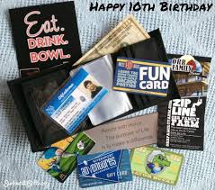 Whether you're looking for birthday gifts for him, or her, find great ideas like race car driving, golfing. The Big 1 0 Happy 10th Birthday Gift Thoughtful Gifts Sunburst Giftsthoughtful Gifts Sunburst Gifts