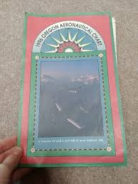 sectional aeronautical chart map portland area chart 1996 map lot 32