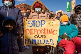 Hartford immigration rally calls for change, with chants of 'down with  deportation'