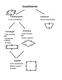 Quadrilateral Flow Chart Worksheets Teaching Resources Tpt