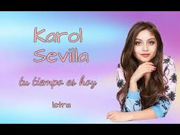 Vientos del suroeste a lo largo del día, con una velocidad. Karol Sevilla Tu Tiempo Es Hoy Video Letra Youtube