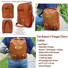 Tas ransel perempuan remaja berikut merupakan salah satu produk tas ransel yang paling banyak diminati. Tas Ransel Murah 3 Fungsi Chino Olshop Fashion Olshop Wanita Di Carousell