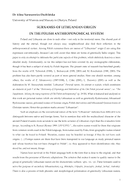 In this last section, we'll check out some rich last names that have incredibly creepy meanings. Pdf Surnames Of Lithuanian Origins In Polish Anthroponomy
