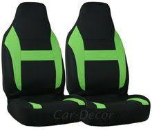 Green Black Auto Seat Cover High Back Decorative Car Accessory Car Interior Accessories Car Accessories Car Seat Cover Sets