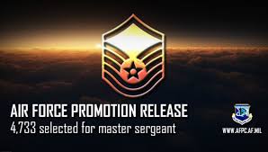Air Force Releases Master Sergeant 19e7 Promotion Cycle