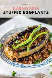 Karniyarik Turkish Stuffed Eggplants Recipe Recipe Eggplant Recipes Recipes Family Dinner Recipes