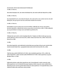 Doa untuk anak menghadapi peperiksaan doa allah. Doa Ibu Bapa Untuk Anak Menghadapi Peperiksaan