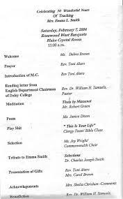 If you are at a certain venue, hire a disc jockey to take charge of the party's music. Retirement Party Program Template Printable Program Templates Printable Programs Program Template