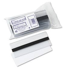Replacement file bracket clips, file dividers, label holders, locking bars and more ph: Panter Company Clear Magnetic Label Holders Side Load 6 X 2 1 2 Clear 10 Pack Pcipcm212 Walmart Com Walmart Com