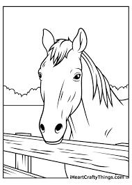 When it gets too hot to play outside, these summer printables of beaches, fish, flowers, and more will keep kids entertained. Realistic Horse Coloring Pages Updated 2021
