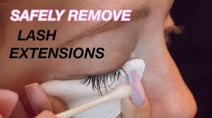 Find out the pros and cons of each type of lash and which one is right for how long does the application process take? How To Safely Remove Eyelash Extensions At Home Tutorial To Take Off Lash Extensions Yourself Youtube