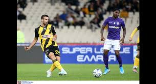 25' — желтая карточка — манталос петрос. Aek Aris 1 1 Super League Matchday 11 Matches Aek F C Official Web Site