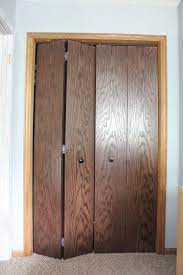 Bifold door for pantry closet. Closet Bifold Door Makeover Hometalk