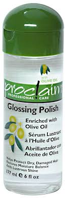 Proclaim Olive Oil Glossing Polish Styling Products Textured Hair Oils Olive Oil Hair Acrylic Nail Kit