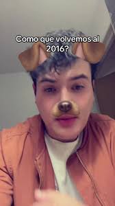 Nostalgia del 2016 con el filtro de perro