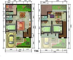 Pada gambar di atas dapat anda lihat sebuah denah rumah yang terdiri atas kamar tidur, dapur, ruang tamu, ruang keluarga, kamar mandi, dan carport yang didirikan pada sebuah lahan. 28 Foto Denah Rumah Lengkap Terbaru Joglo Joglo