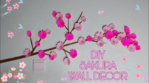 Dekorasi dengan tema candi borobudur. Diy Origami Hiasan Dinding Bunga Sakura Easy Origami Sakura Wall Decor Youtube