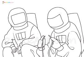 Make a coloring book with nike air force 1 for one click. Among Us Coloring Pages 190 Best Coloring Pages Free Printable