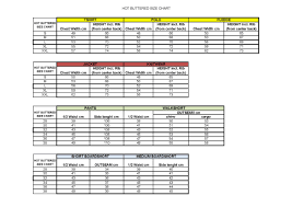Hot Buttered Size Guide