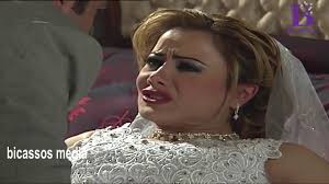 سامر المصري ـ مؤيد يضرب مرته كف في ليلة الدخلة اسياد المال ـ ايفلين حسن Youtube