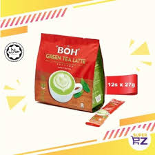 Stirring the lovely green hue in a cup has the effect of calming my mind, allowing me to. Boh Green Tea Latte 27g X 12 S Shopee Malaysia