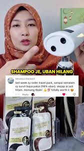 Shampoo Pewarna Rambut kita telus air tau! Dah disahkan Halal oleh Halvec  Makmal Panel Jakim tau! Boleh gunakan tanpa was-was! 😄 #shampooubanviral  #shampooubanpetals #shampoouban #shampooubanhalal ...