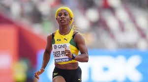 À la une retour à la page d'accueil du monde. Mondiaux D Athletisme 2019 Championnats Du Monde D Athletisme Shelly Ann Fraser Pryce Remporte Le 100 M Feminin Dicodusport