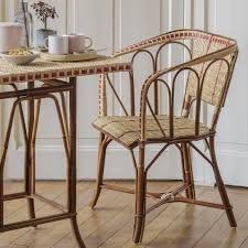 Less harmful chemicals are used in production of rattan furniture. French 1900s Design Bistro Rattan And Wicker Armchair In 2021 Wicker Armchair Wicker Dining Armchair Dining Arm Chair