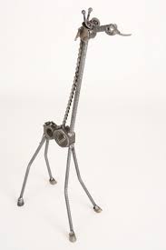 Metal Giraffe Sculpture Yardbirds Metal Sculptures All C76 Metal Art Welded Welding Art Scrap Metal Art