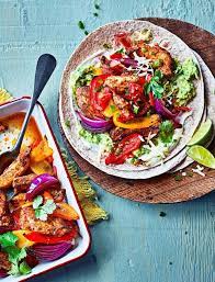 Chicken Fajita Traybake Recipe Recipe Sainsburys Recipes Tray Bake Recipes Recipes