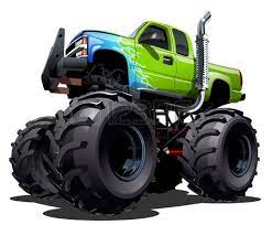 Cartoon Monster Truck Monster Trucks Monster Truck Art Cartoon Monsters