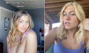 I have naturally big boobs which means I get unwanted attention | Daily  Mail Online